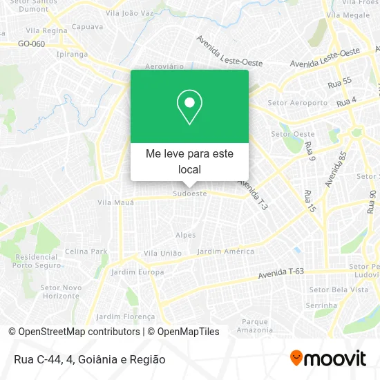 Rua C-44, 4 mapa
