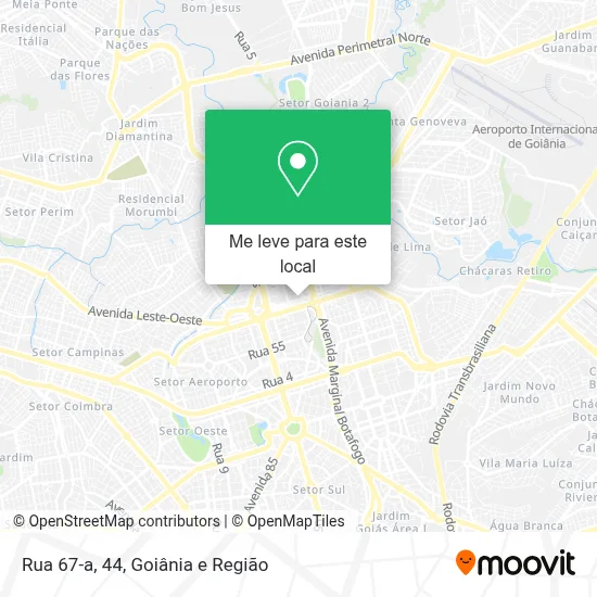 Rua 67-a, 44 mapa