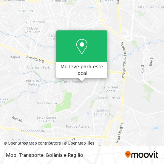 Mobi Transporte mapa