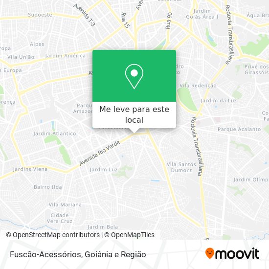 Fuscão-Acessórios mapa