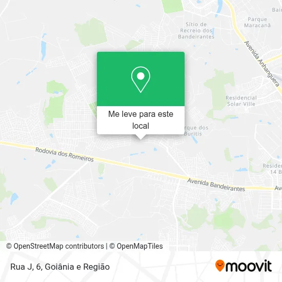 Rua J, 6 mapa