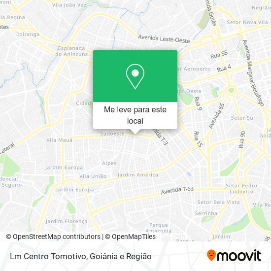 Lm Centro Tomotivo mapa