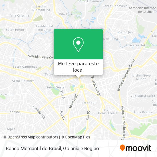 Banco Mercantil do Brasil mapa