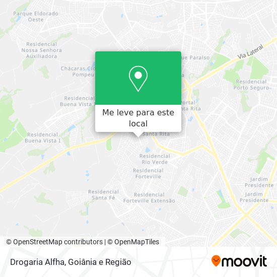 Drogaria Alfha mapa