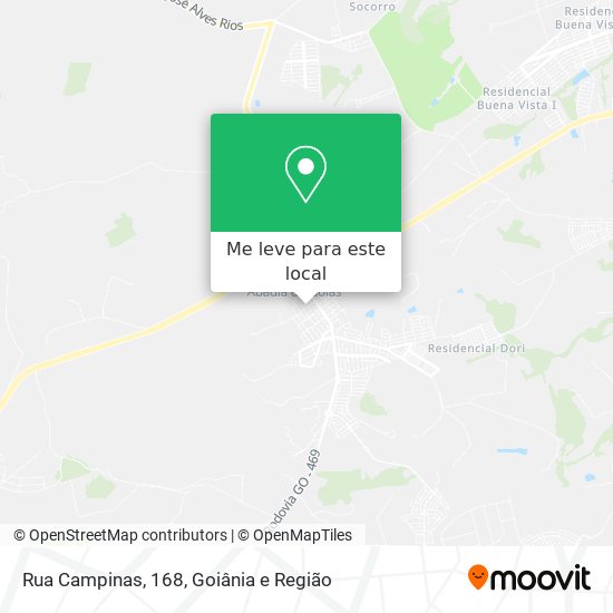 Rua Campinas, 168 mapa