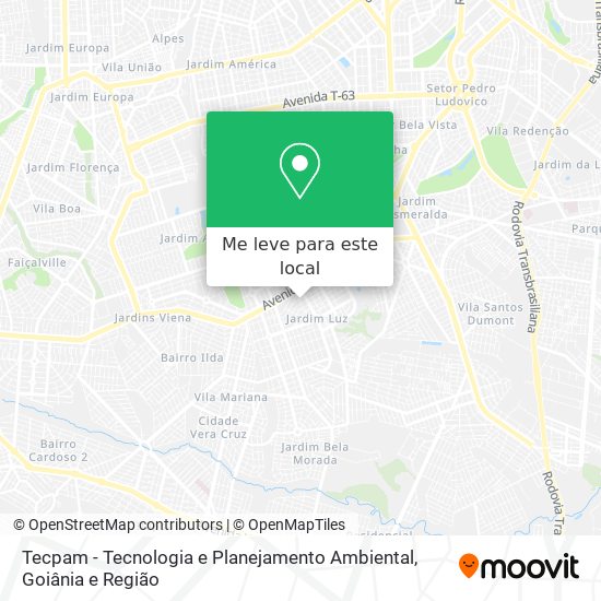 Tecpam - Tecnologia e Planejamento Ambiental mapa