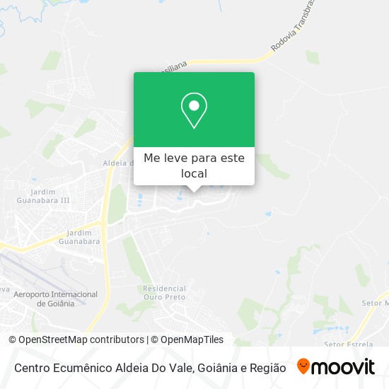 Centro Ecumênico Aldeia Do Vale mapa
