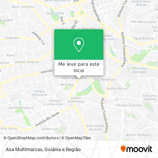 Asa Multimarcas mapa