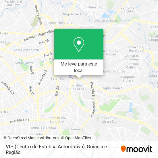VIP (Centro de Estética Automotiva) mapa
