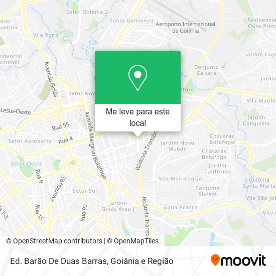 Ed. Barão De Duas Barras mapa