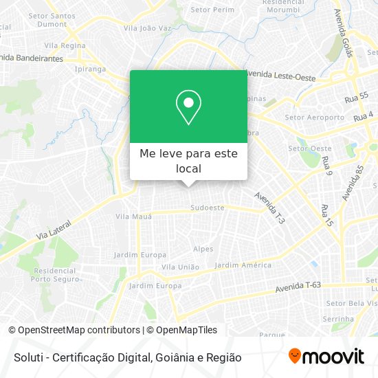 Soluti - Certificação Digital mapa