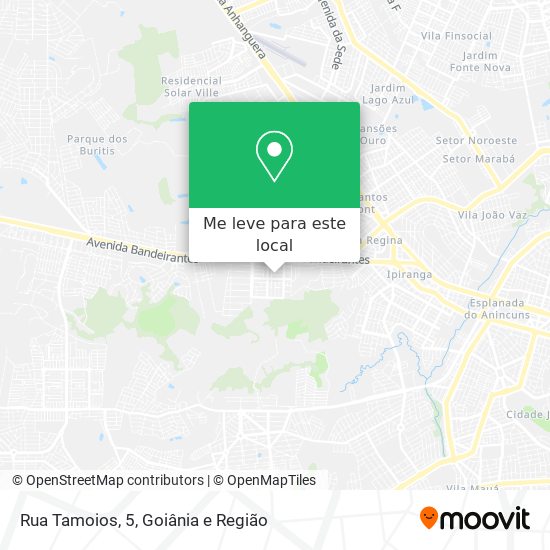 Rua Tamoios, 5 mapa