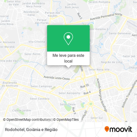 Rodohotel mapa