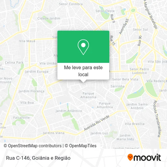 Rua C-146 mapa