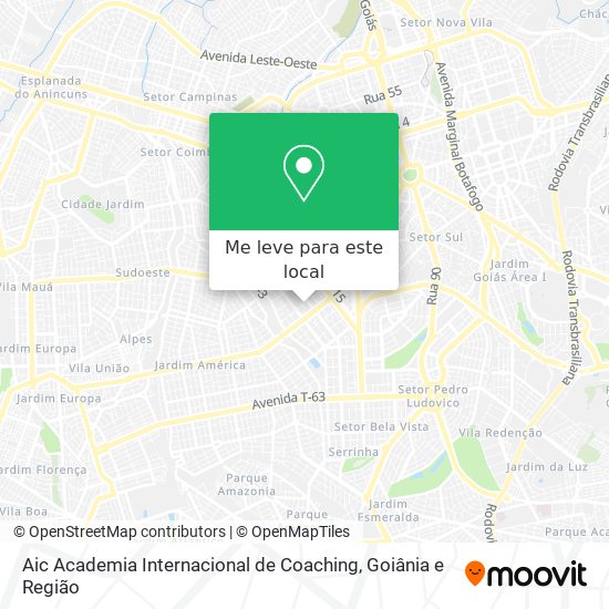 Aic Academia Internacional de Coaching mapa