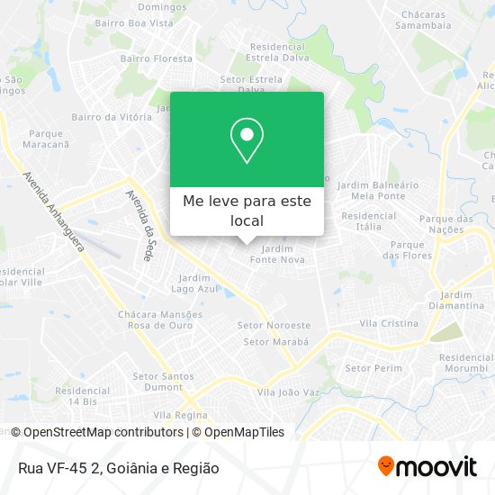 Rua VF-45 2 mapa