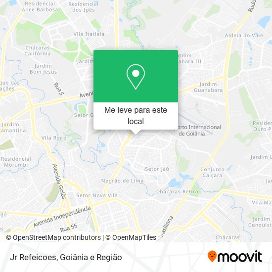 Jr Refeicoes mapa