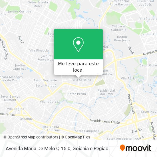 Avenida Maria De Melo Q 15 0 mapa