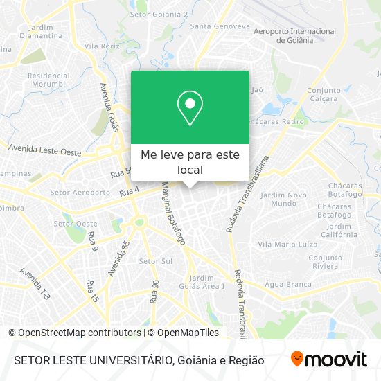 SETOR LESTE UNIVERSITÁRIO mapa