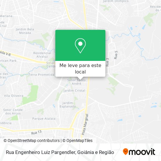 Rua Engenheiro Luiz Pargendler mapa