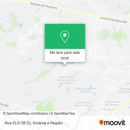 Rua ELO-28 32 mapa