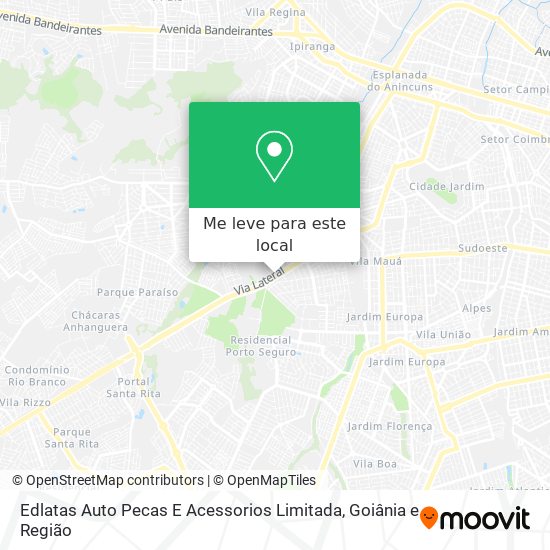 Edlatas Auto Pecas E Acessorios Limitada mapa