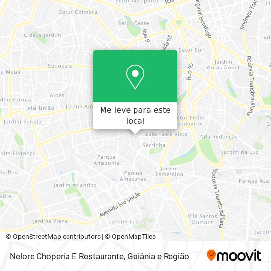Nelore Choperia E Restaurante mapa