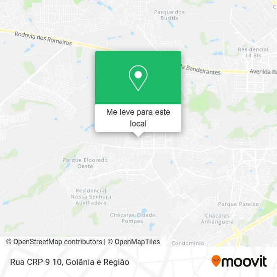 Rua CRP 9 10 mapa