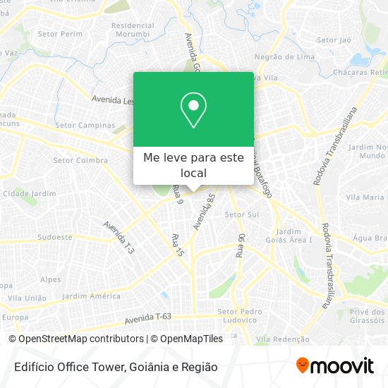 Edifício Office Tower mapa
