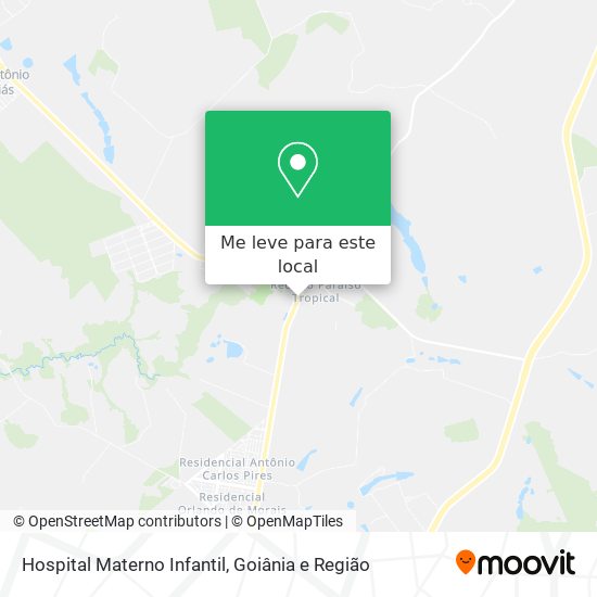 Hospital Materno Infantil mapa