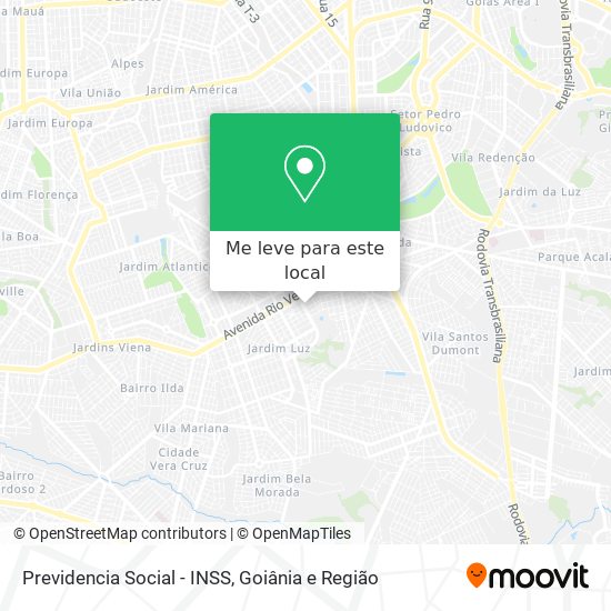 Previdencia Social - INSS mapa