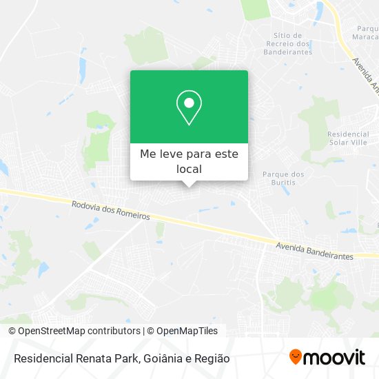 Residencial Renata Park mapa