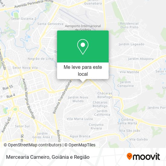 Mercearia Carneiro mapa