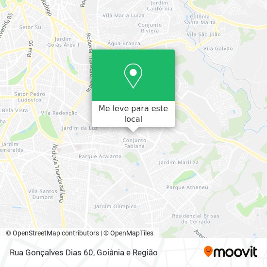 Rua Gonçalves Dias 60 mapa