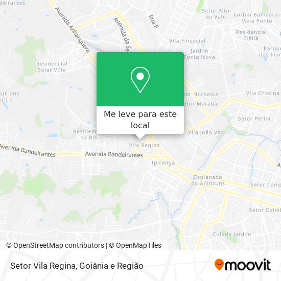 Setor Vila Regina mapa