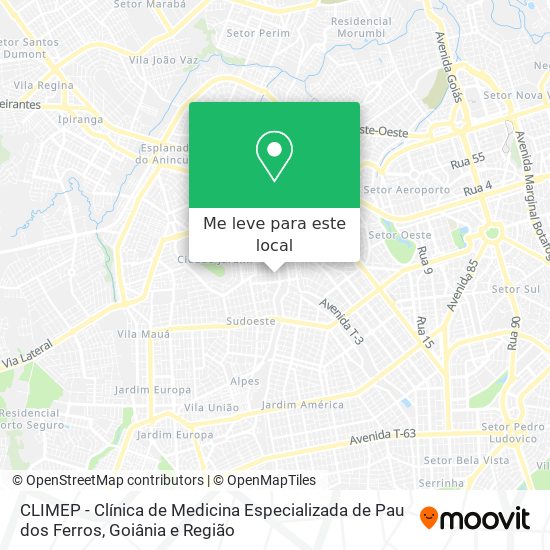 CLIMEP - Clínica de Medicina Especializada de Pau dos Ferros mapa