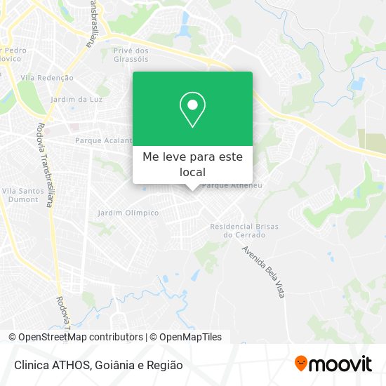 Clinica ATHOS mapa