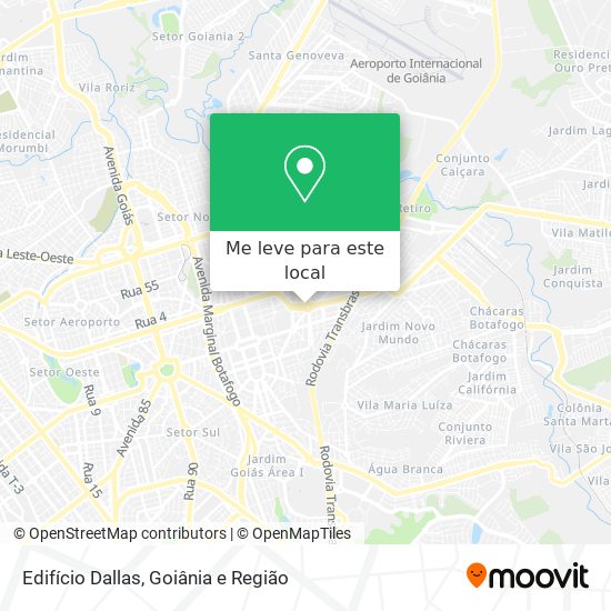 Edifício Dallas mapa