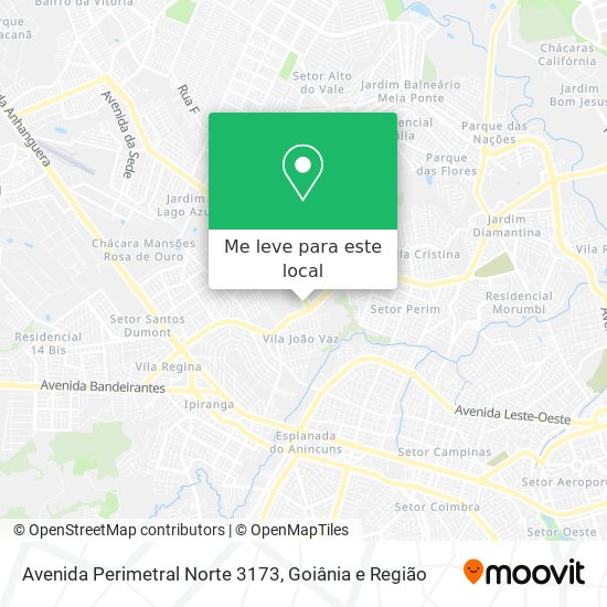 Avenida Perimetral Norte 3173 mapa