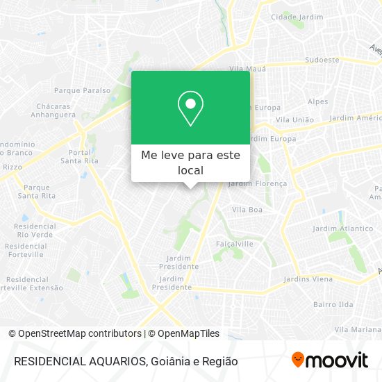 RESIDENCIAL AQUARIOS mapa