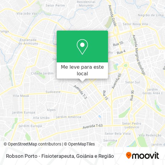 Robson Porto - Fisioterapeuta mapa