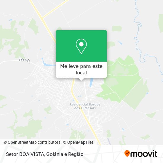 Setor BOA VISTA mapa