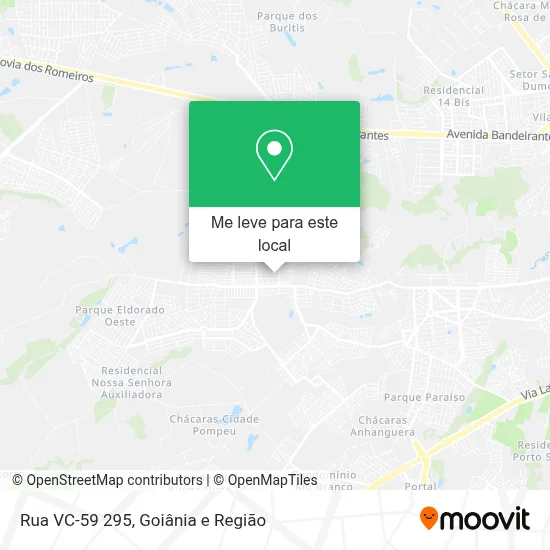 Rua VC-59 295 mapa