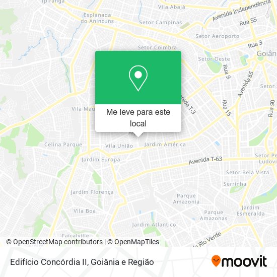 Edifício Concórdia II mapa
