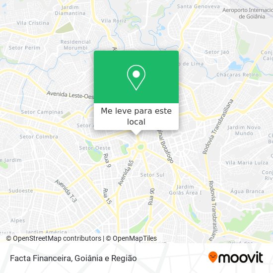 Facta Financeira mapa
