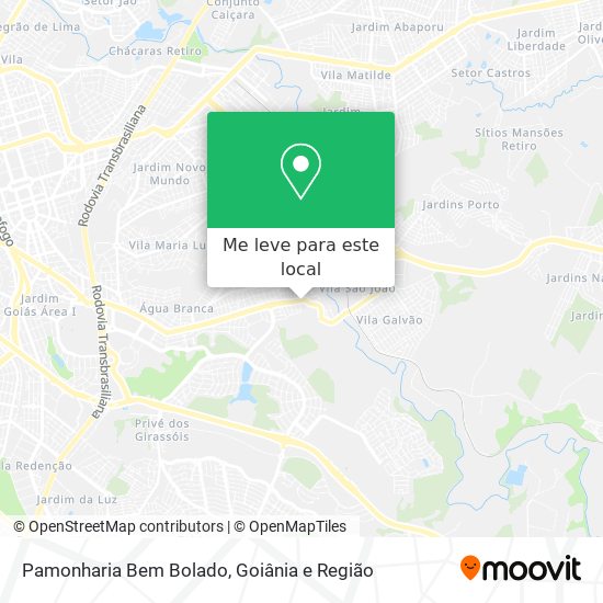 Pamonharia Bem Bolado mapa