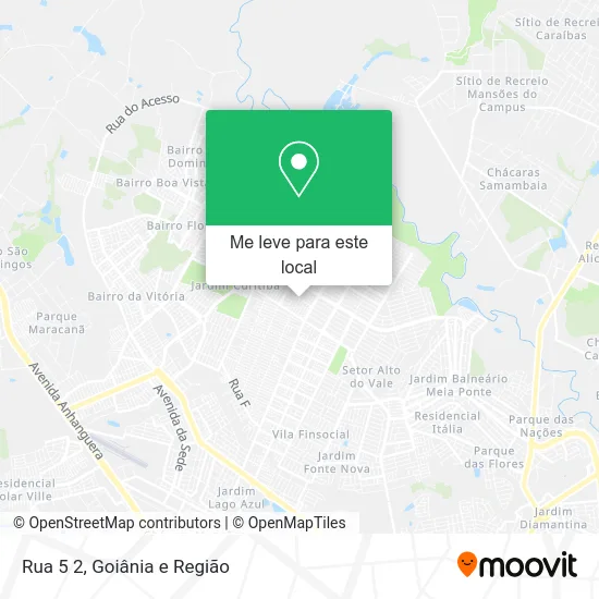 Rua 5 2 mapa