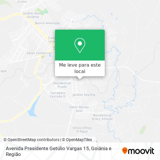 Avenida Presidente Getúlio Vargas 15 mapa