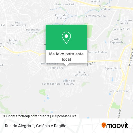 Rua da Alegria 1 mapa
