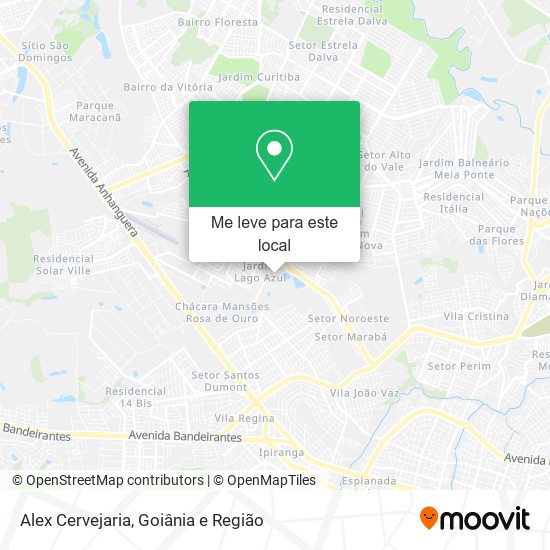 Alex Cervejaria mapa
